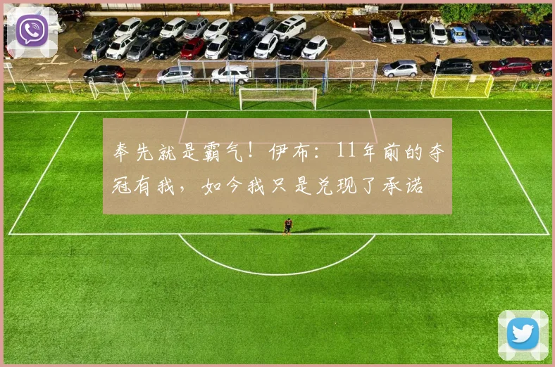奉先就是霸气！伊布：11年前的夺冠有我，如今我只是兑现了承诺